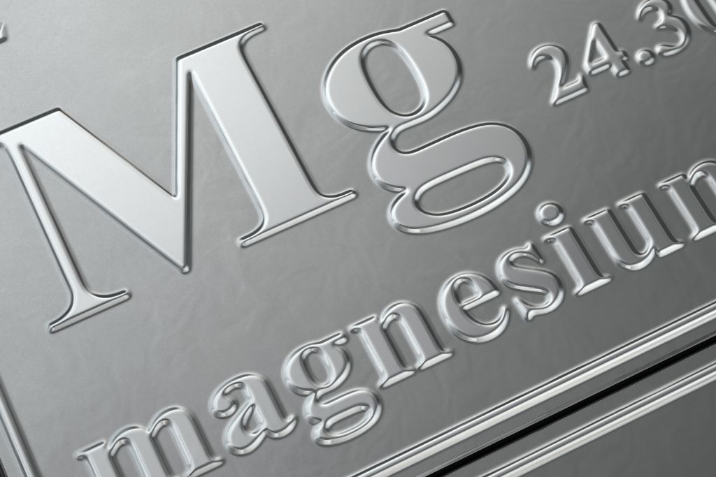 Image of the magnesium symbol, representing the best magnesium supplements.