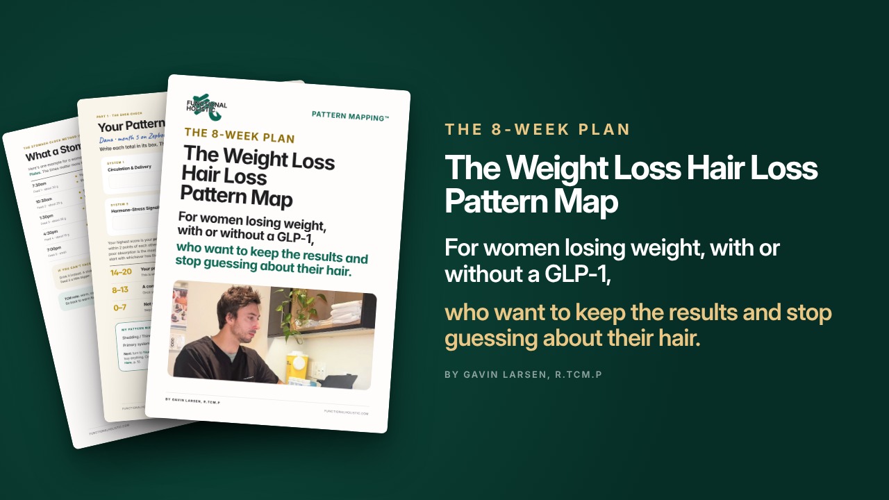 The Weight Loss Hair Loss Pattern Map